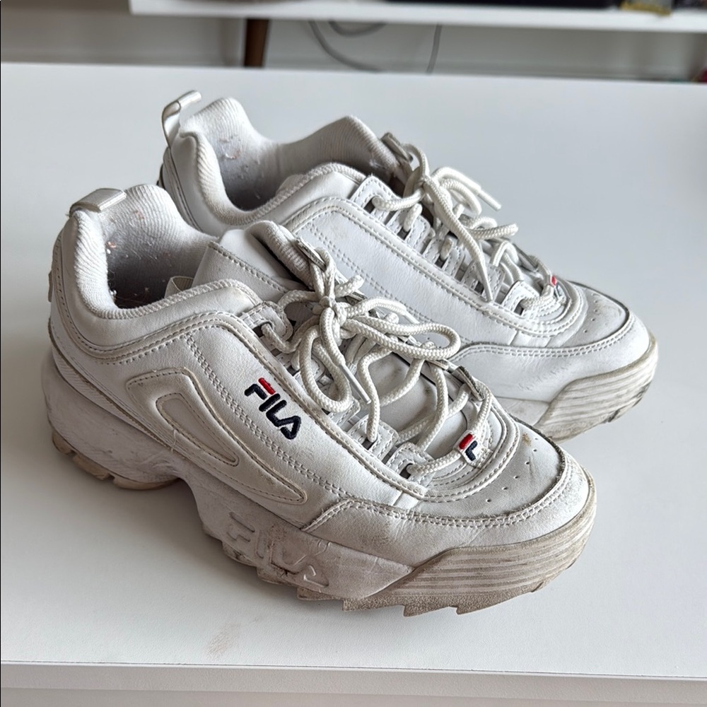 Fila Off-White Chunky Sneakers